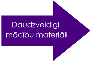 Daudzveidīgi mācību materiāli