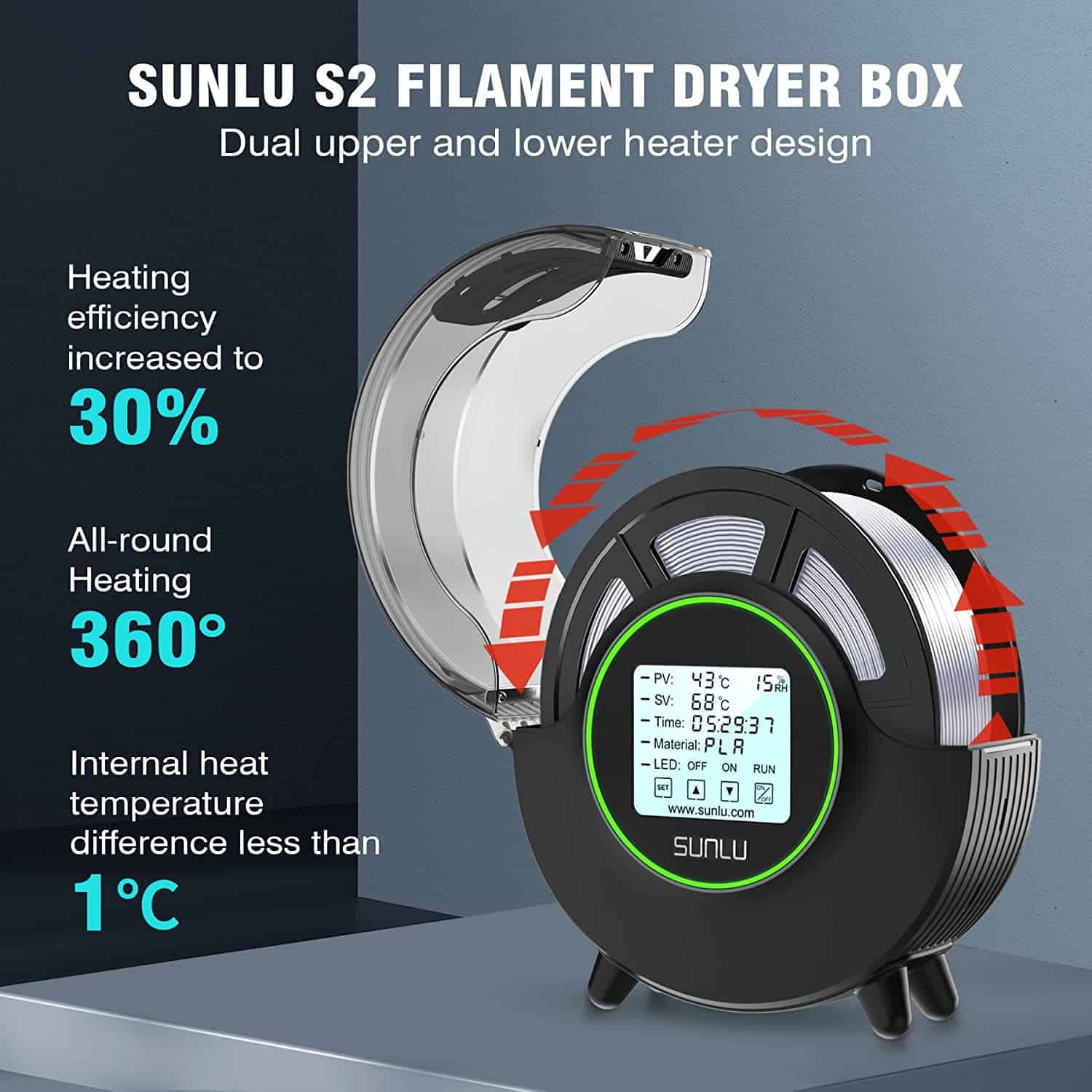 SUNLU-FilaDryer-S2 SUNLU-FilaDryer-S2 - SUNLU-FilaDryer-S2-2