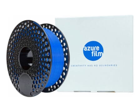 Azurefilm-PETG-Blue - quality_3d_printing_filament_petg_blue