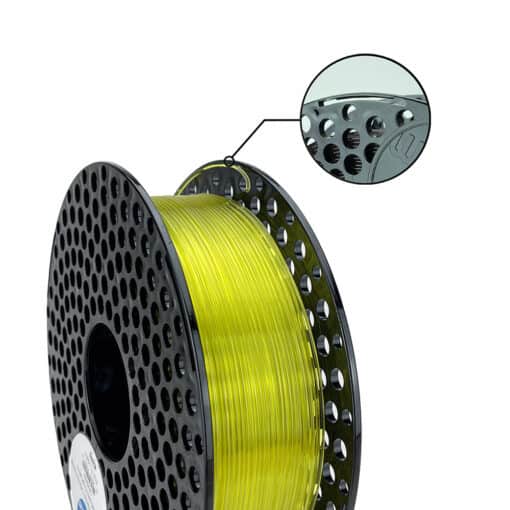 Azurefilm-PETG-Transparent-Yellow Azurefilm-PETG-Transparent-Yellow - PETG-Transparent-filament-Yellow-spool-510x510-1
