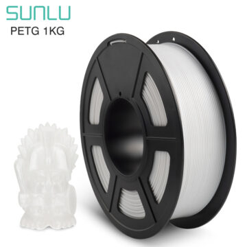 Sunlu-PETG-White - Sunlu PETG Filament 1 75mm 1kg SL white 001