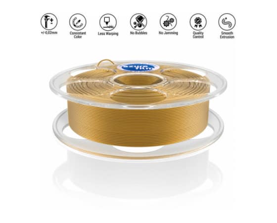 Azurefilm-PLA-Filament-Champagne-Gold Azurefilm-PLA-Filament-Champagne-Gold - 3d_printer_filament_pla_champagne_gold