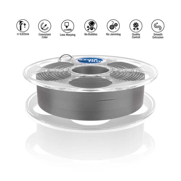 Azurefilm-PLA-Filament-Silver Azurefilm-PLA-Filament-Silver - 3d_printer_filament_pla_silver