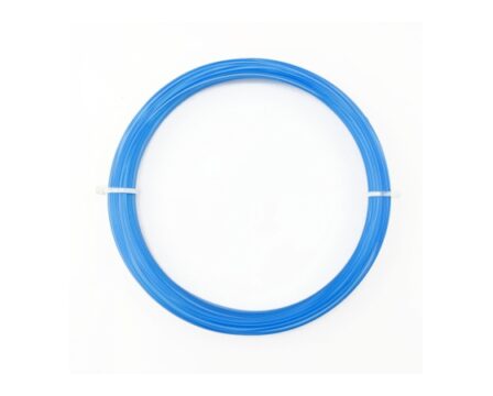paraugi-50g - 3d_printing_filament_azurefilm_pla_transparent_blue_samples