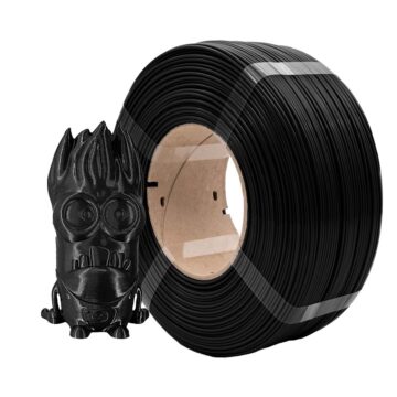 Azure-PETG-refill-Black - 3d printing high quality filament refill petg black