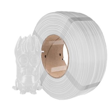 Azure-PETG-refill-White - 3d printing high quality filament refill petg white