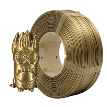 Azure-PLA-Refill-Gold - 3d printing high quality filament refill pla gold