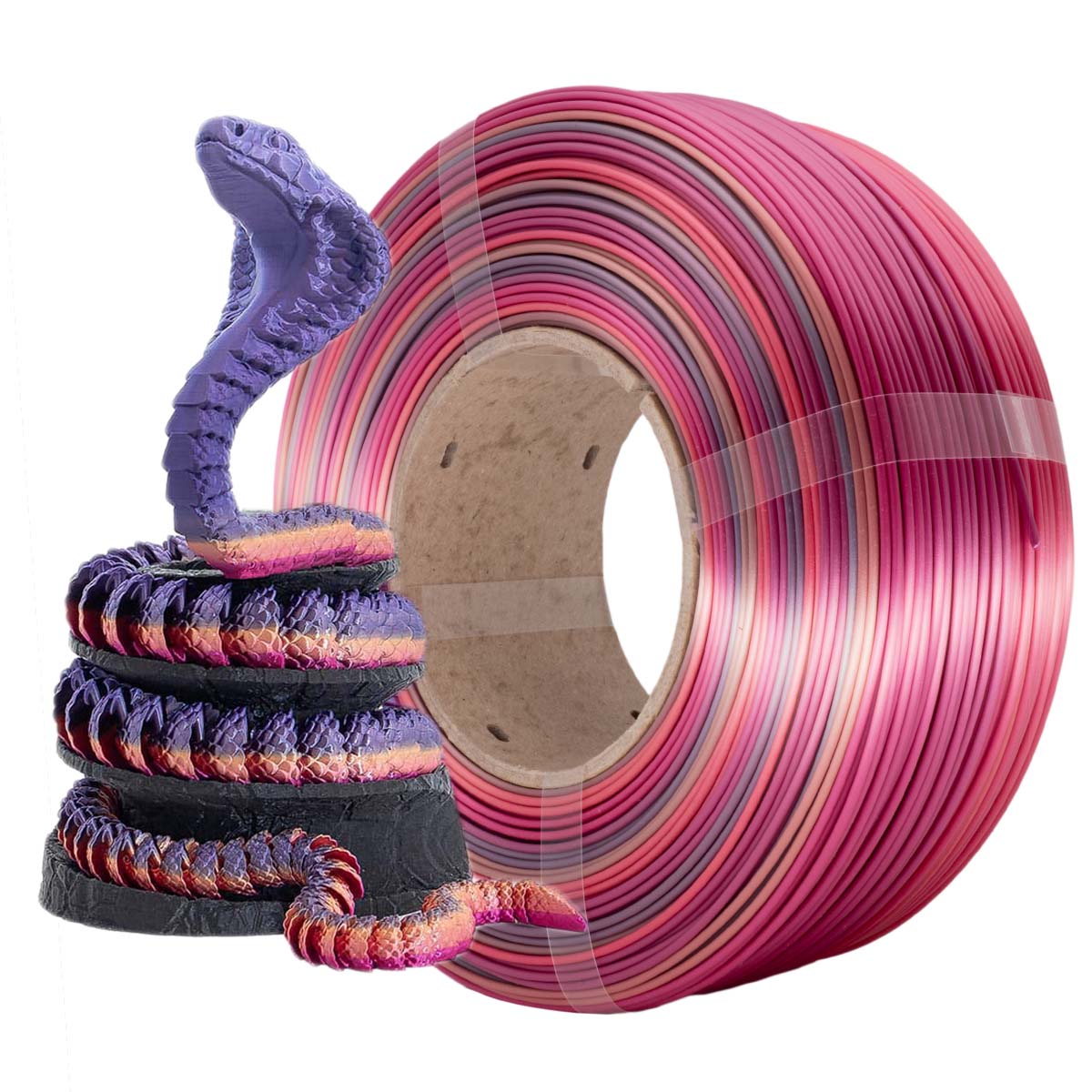 Azure-PLA-Refill-Rainbow-Candy - 3d printing high quality filament refill pla silk rainbow candy