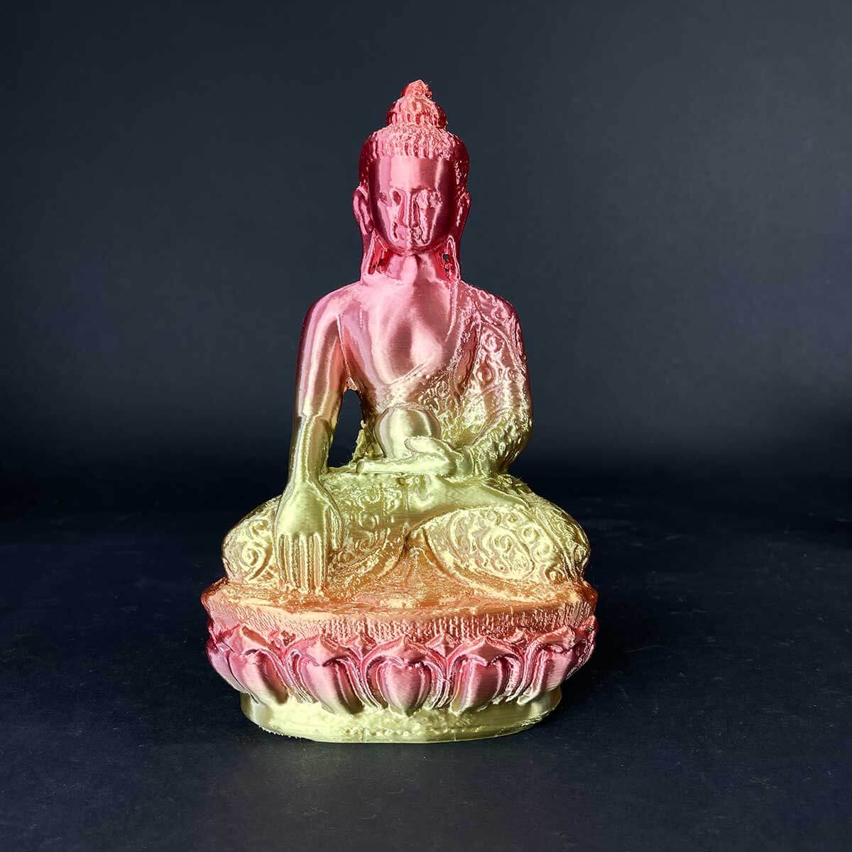 Silk-Rainbow-Harmony Silk-Rainbow-Harmony - 3d printed buddha rainbow harmony