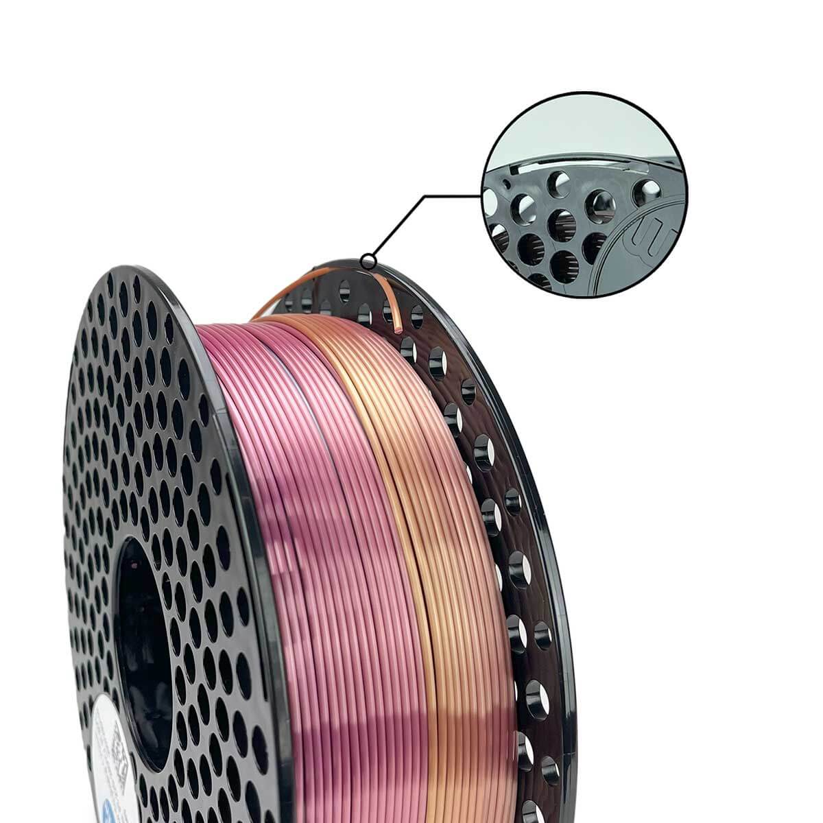 Silk-Rainbow-Tropicana Silk-Rainbow-Tropicana - high quality 3d printing filament silk rainbow tropicana