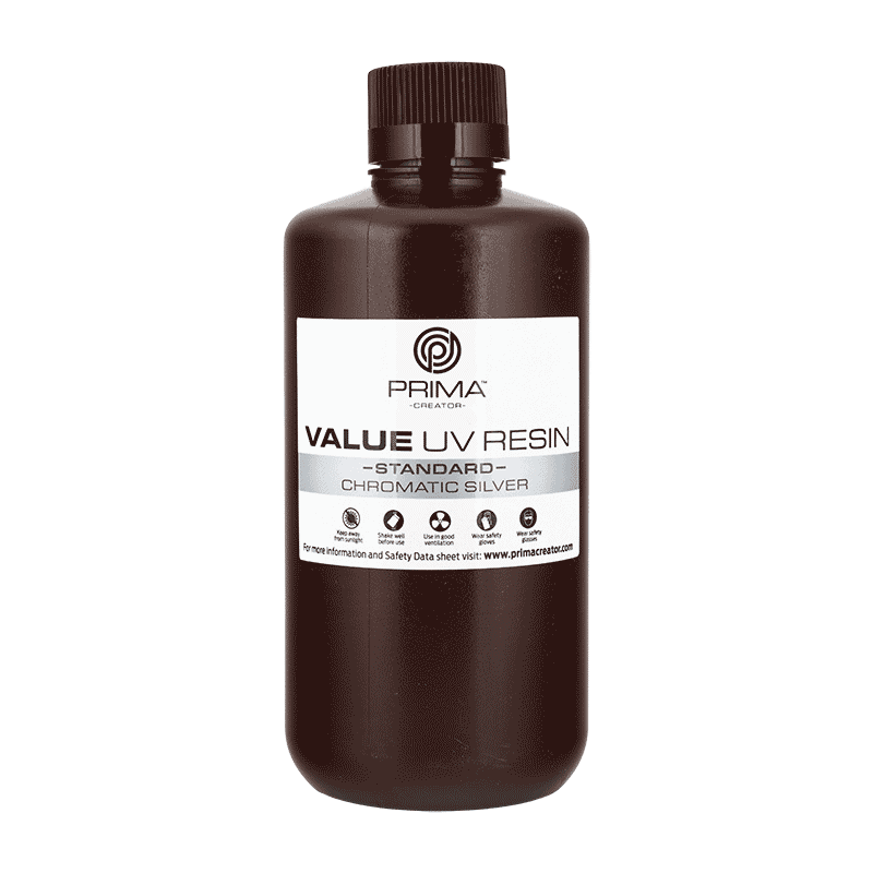 Value-DLP Value-DLP - PrimaCreator-Value-UV-DLP-Resin-1000-ml-Chromatic-Silber-PV-RESIN-B405-1000-CS-1