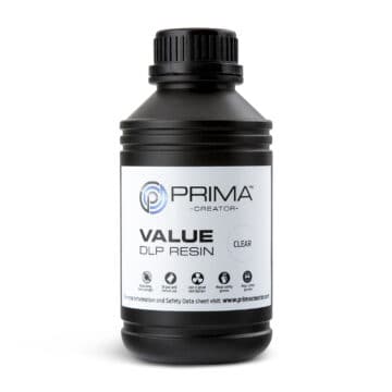 Value-DLP - PrimaCreator-Value-UV-DLP-Resin-500-ml-Clear-PV-R