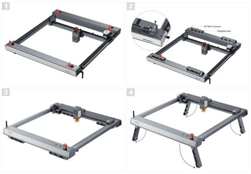 Ortur-LM3-legs - DIY-self-installation