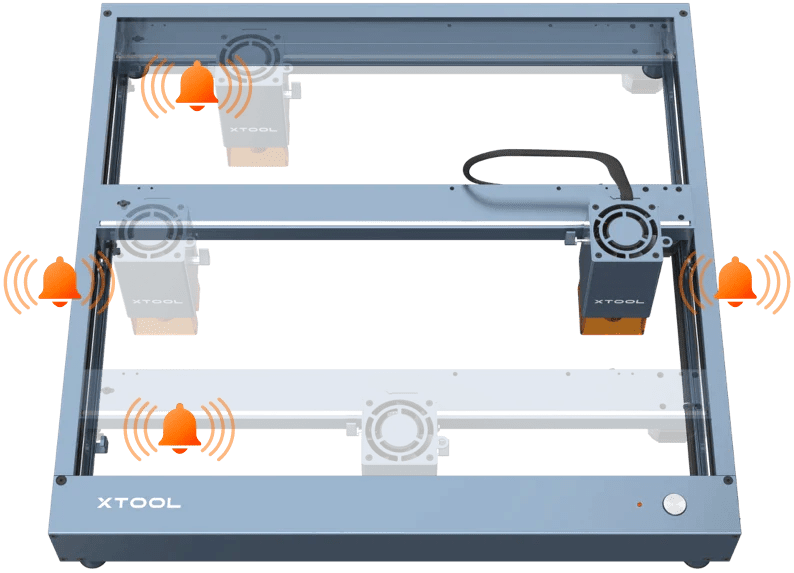 xTool-D1-Pro-20W - Limit-Switches