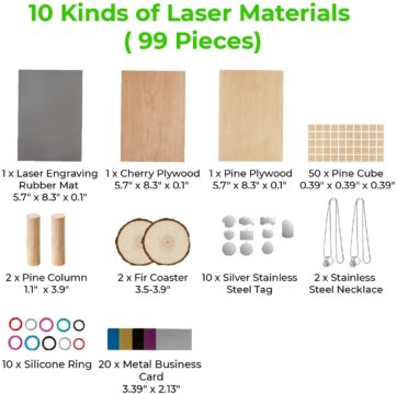 xTool-Laser-Material-Pack - xTool-Laser-Material-Pack-KA020122000-2