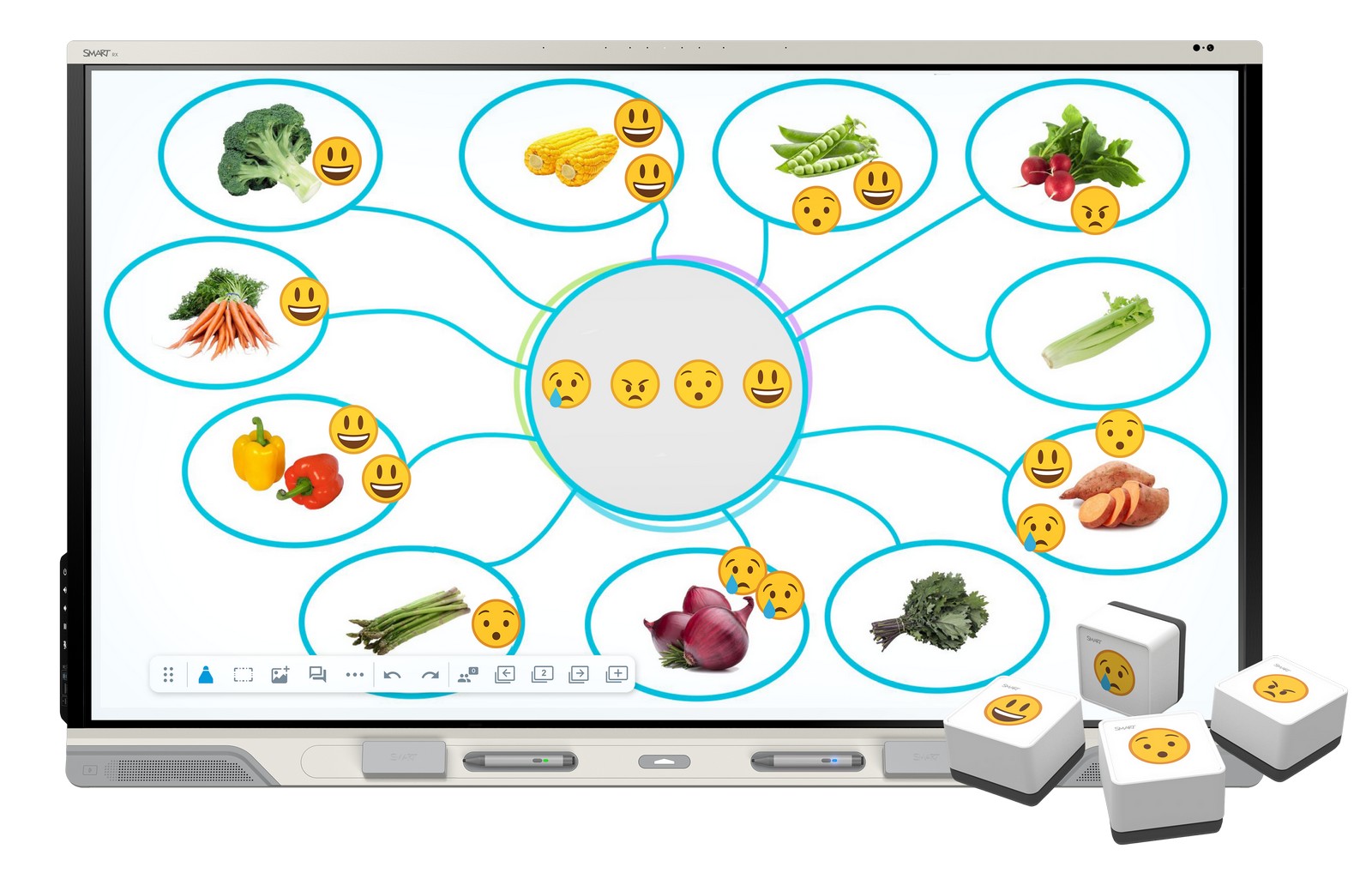 RX - RX iQ4 tool explorer vegetables stamps