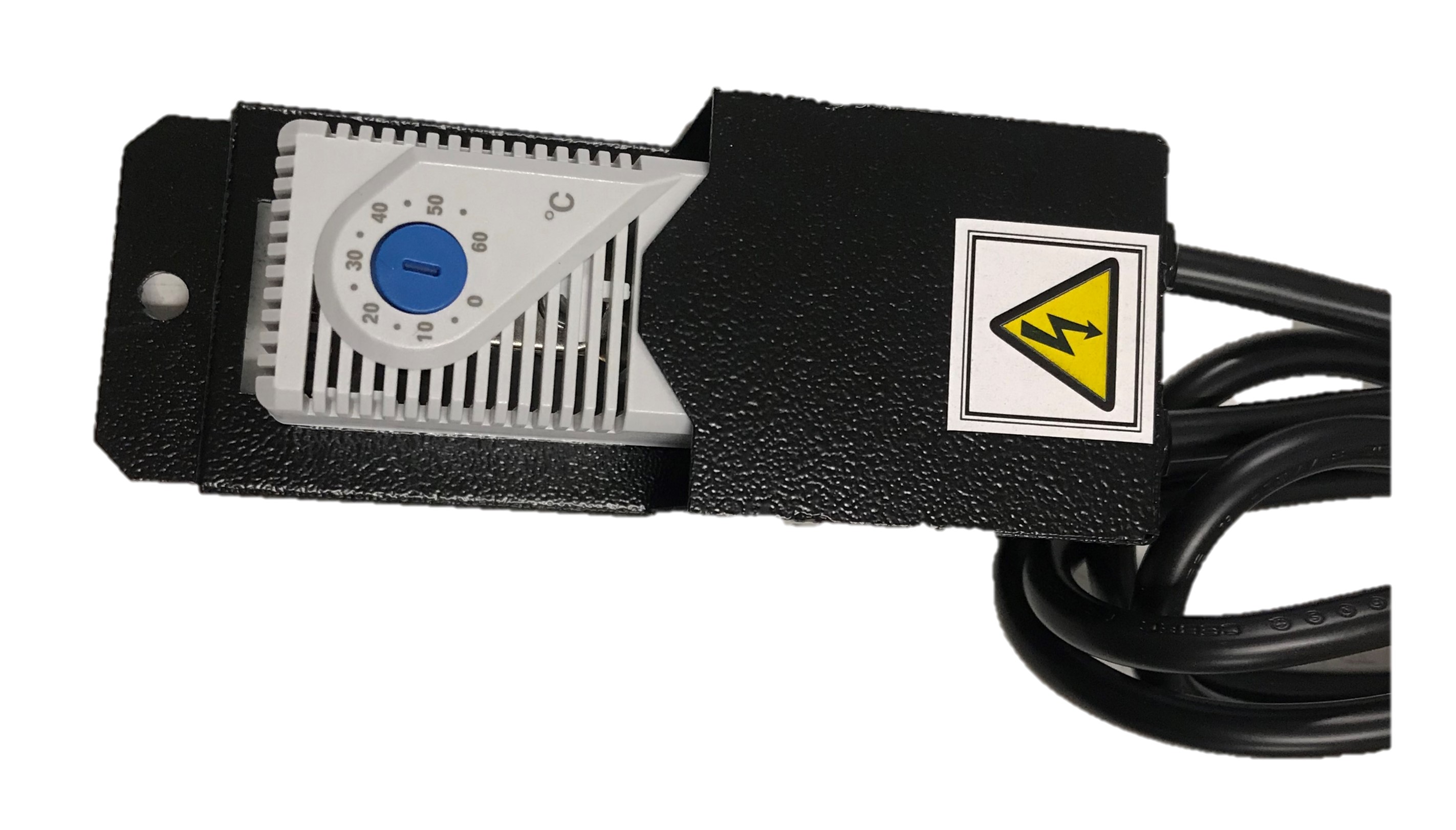 Thermostat  NoteCart Flex- Termostats  automātiski ieslēdz un izslēdz  ventilatoru pēc temperatūras režīmu iestatījumiem.